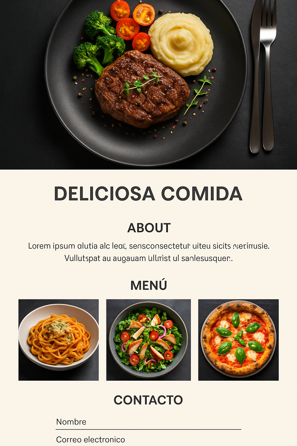 Ejemplo Restaurante